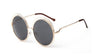 Big Circle Round Frame Sunglasses