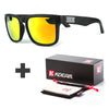 Reflective Coating Square Sun Glasses